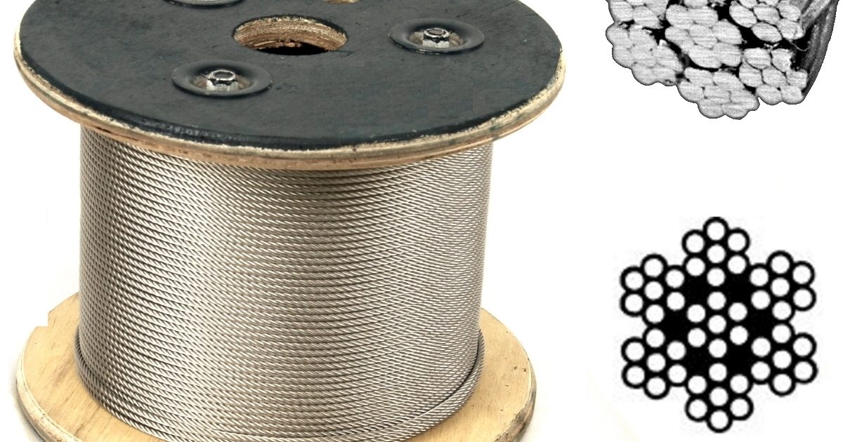 3.0mm 7x7 G316 Stainless Steel Wire Rope - Low Cost Wire