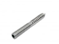 Hex Head Double Threaded Stainless Steel Anchor