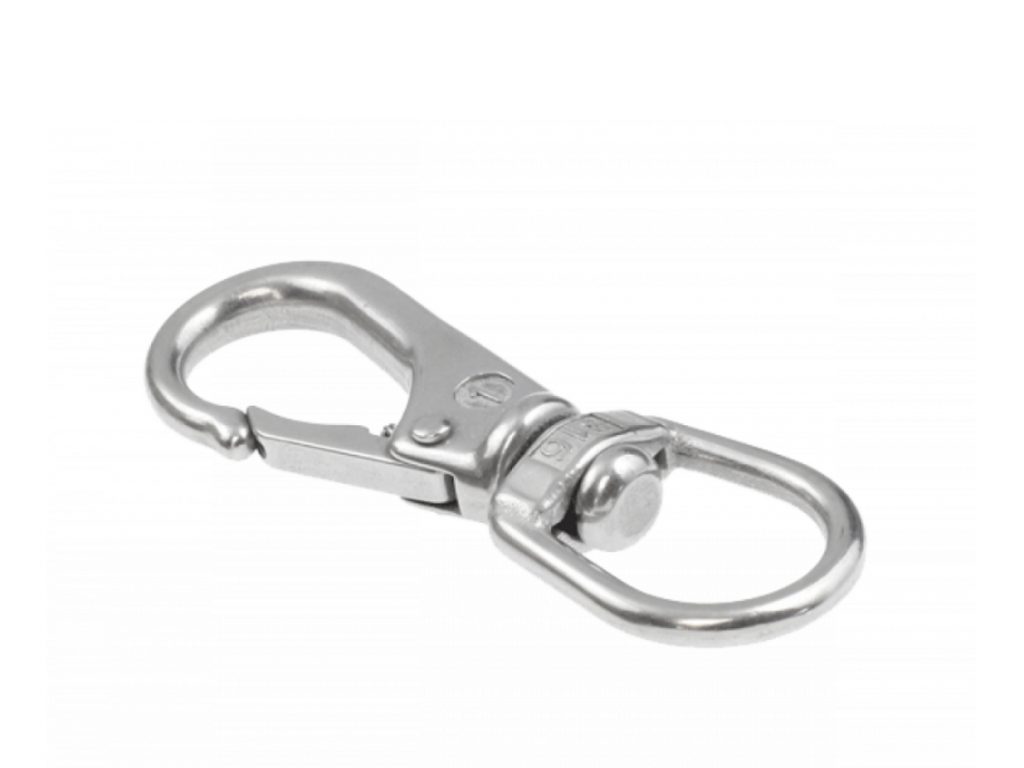 8 Pcs Swivel Eye Snap Hook,2.6 Inch Zinc Alloy Single Ended Swivel