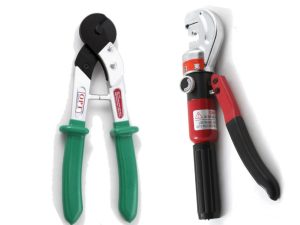 Heavy Duty Hydraulic Hand Swager and Heavy Duty 320mm Cutting Tool