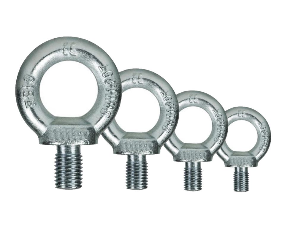 Eye Bolt DIN 580 Galvanised Steel Commercial ALL SIZES