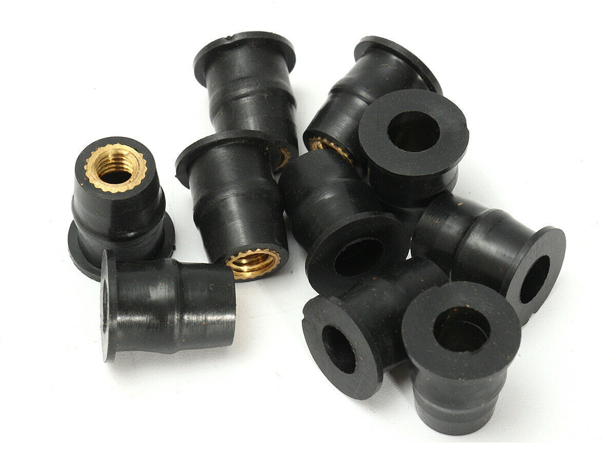 Well Nut Rubber Coated Brass ALL SIZES Low Cost Wire