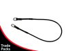 Trade Pack of 6mm Black Coated 7x19 Stainless Steel Wire Height Safety Strap