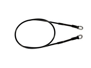 Black PVC Coated Anchor Strap