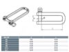 Long Dee Shackle Dimension Table