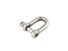 G316 Stainless Steel D-Shackle Captive Pin