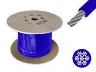 7x7 Blue PVC Coated Structure and Reel