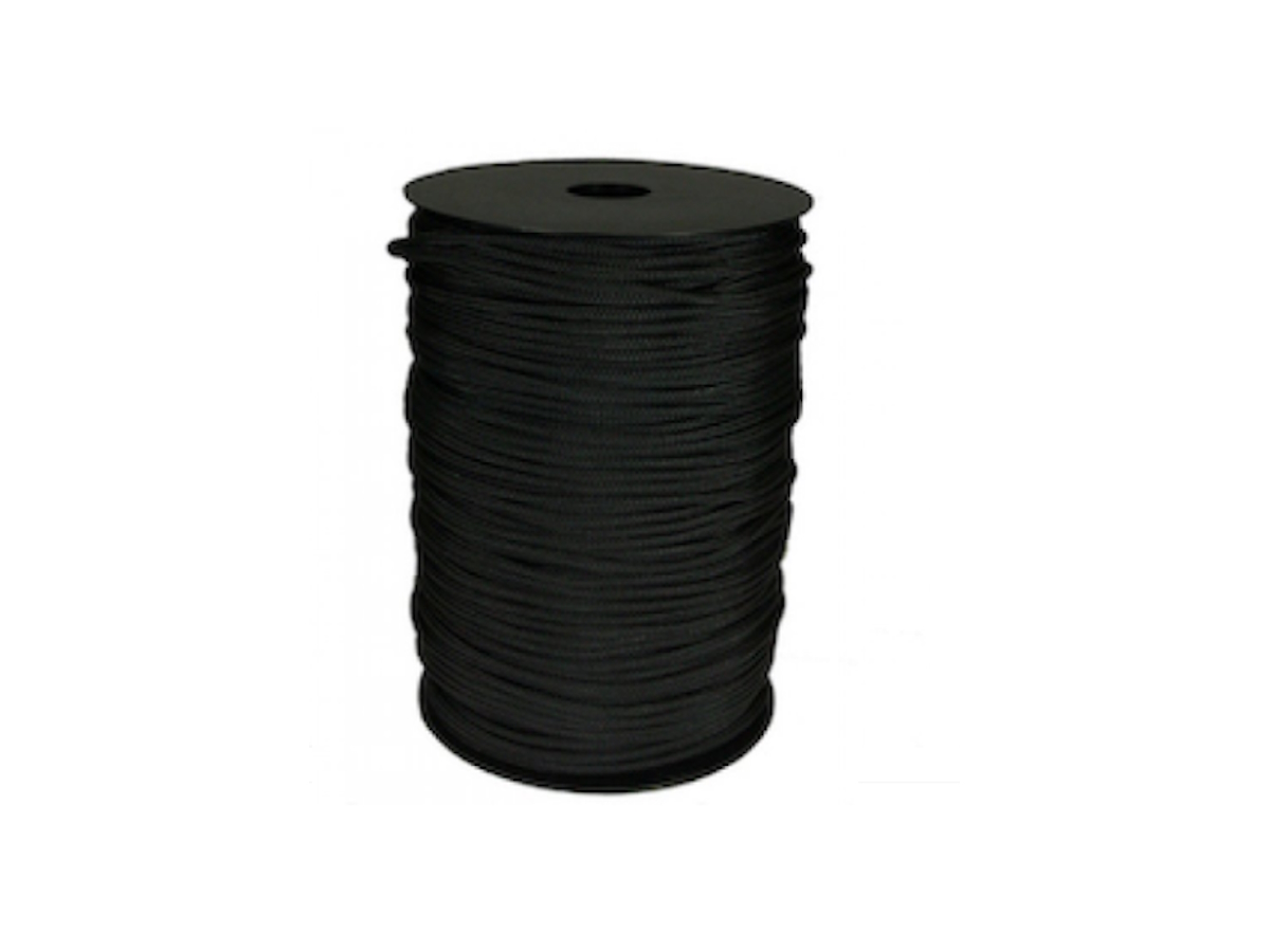 Multiplait Black Polyester Cord Reel