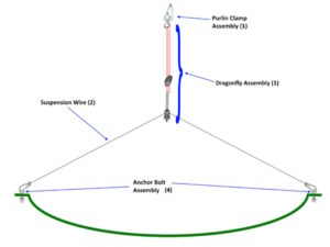 Mirror Hanger Assembly