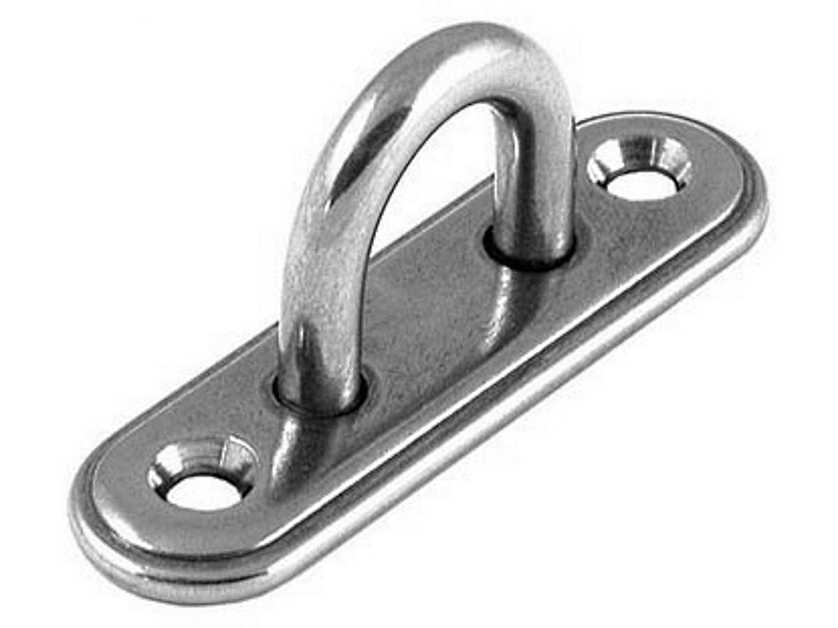Oval Eye Plate G316 Stainless Steel