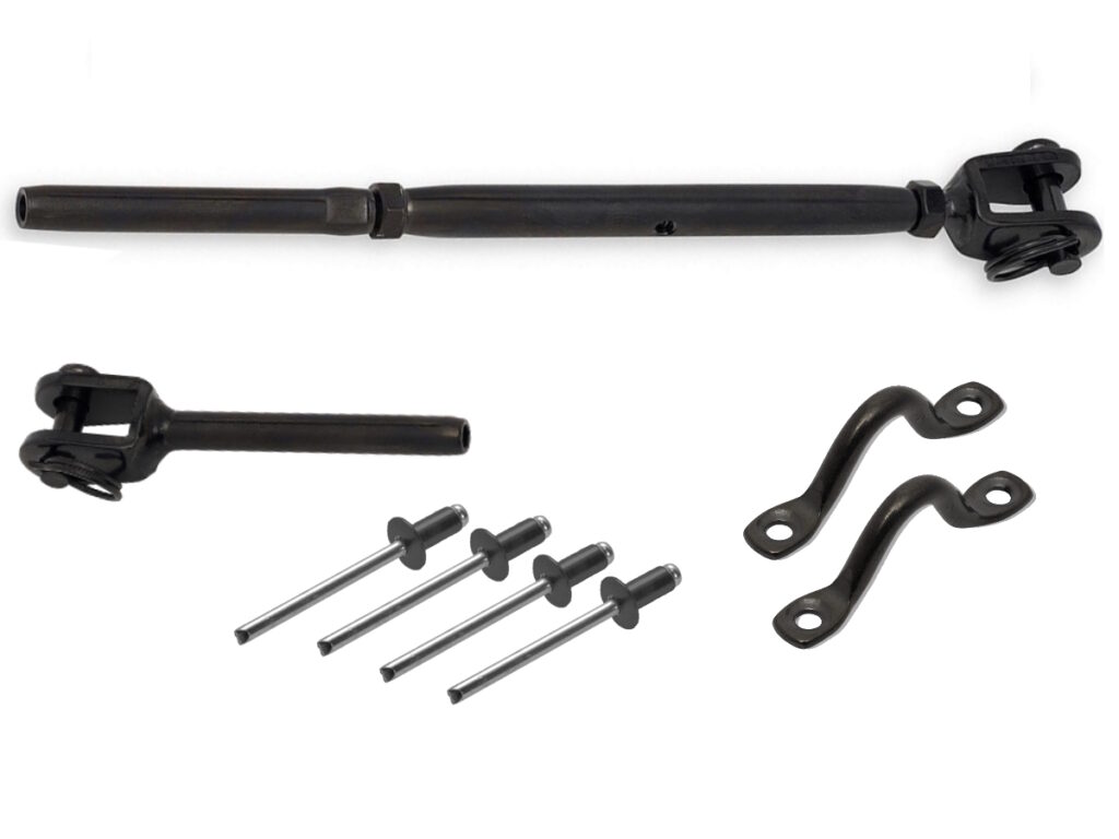 Jaw Swage Rigging Screw Fork Terminal Saddle Rivet SRMM BlackTech - Low ...