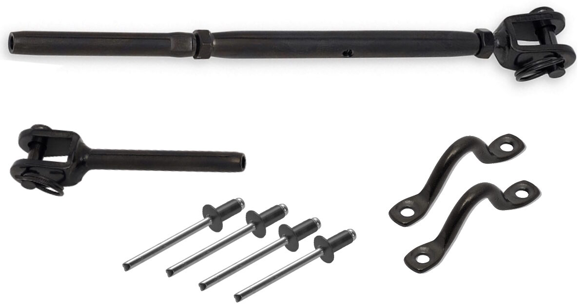 Jaw Swage Rigging Screw Fork Terminal Saddle Rivet SRMM BlackTech