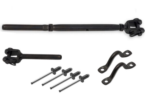 BlackTech Jaw Swage Rigging Screw Fork Terminal Saddles Rivets