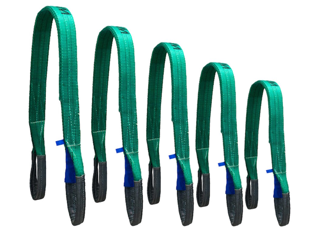 AustLift Synthetic Flat Web Sling 2T Green x 5 M 910250
