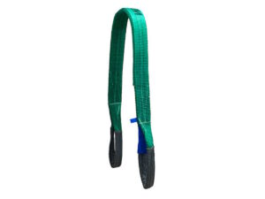 Synthetic Green 2T Flat Sling Vertical