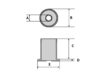 Slip Lox Fixed Body B2 1exit-1B Dimension Diag