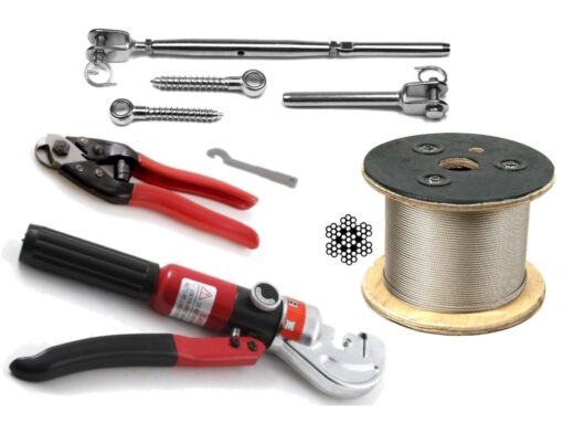 7x7 Jaw Swage Rigging Screw SRTT 200mm HDHS C-Spanner