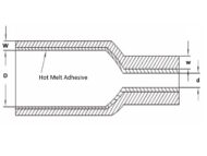 Heatshrink Dual Wall Glue Lining Dimensional Diag
