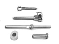 Swage Bolt Hex Adjuster Fork Terimal Lag Eye Screw