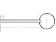 Spring Detent Retention Pin Dimensions