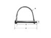 Double Wire Spring Pin Dimensions