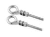 2 Pack of Larged Welded Eye Bolt G316 Stainless Steel