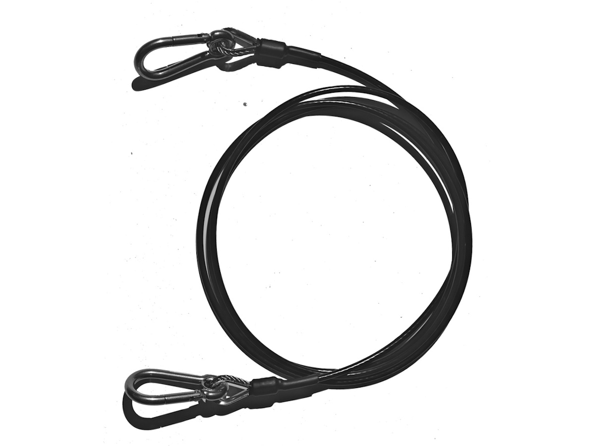 Black Coated Safety wire Spring Hooks