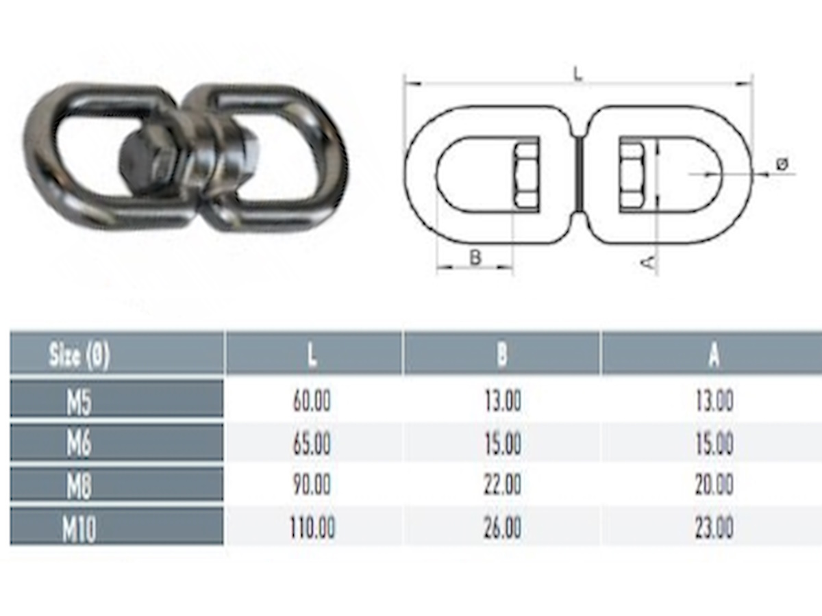 Eye Eye Swivel Dimension Table