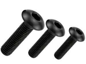 BlackTech Button Head Hex Socket Screw Assortment