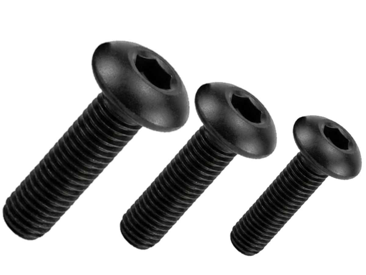 BlackTech Button Head Hex Socket Screw Assortment