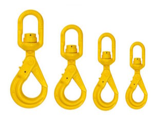 Swivel Gated Self Locking Hook G80 Assortment
