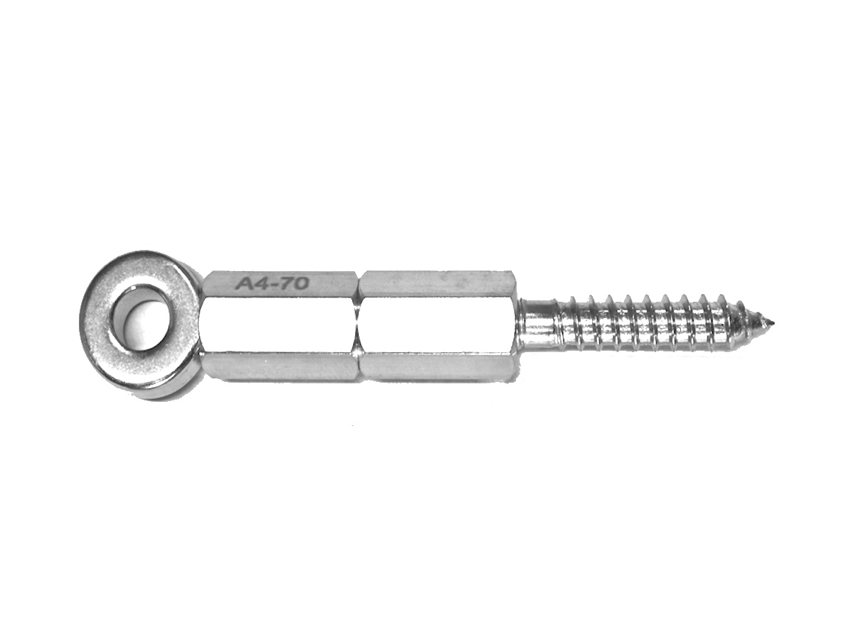 Wall Post 8mm Mini Eye Bolt 8mm