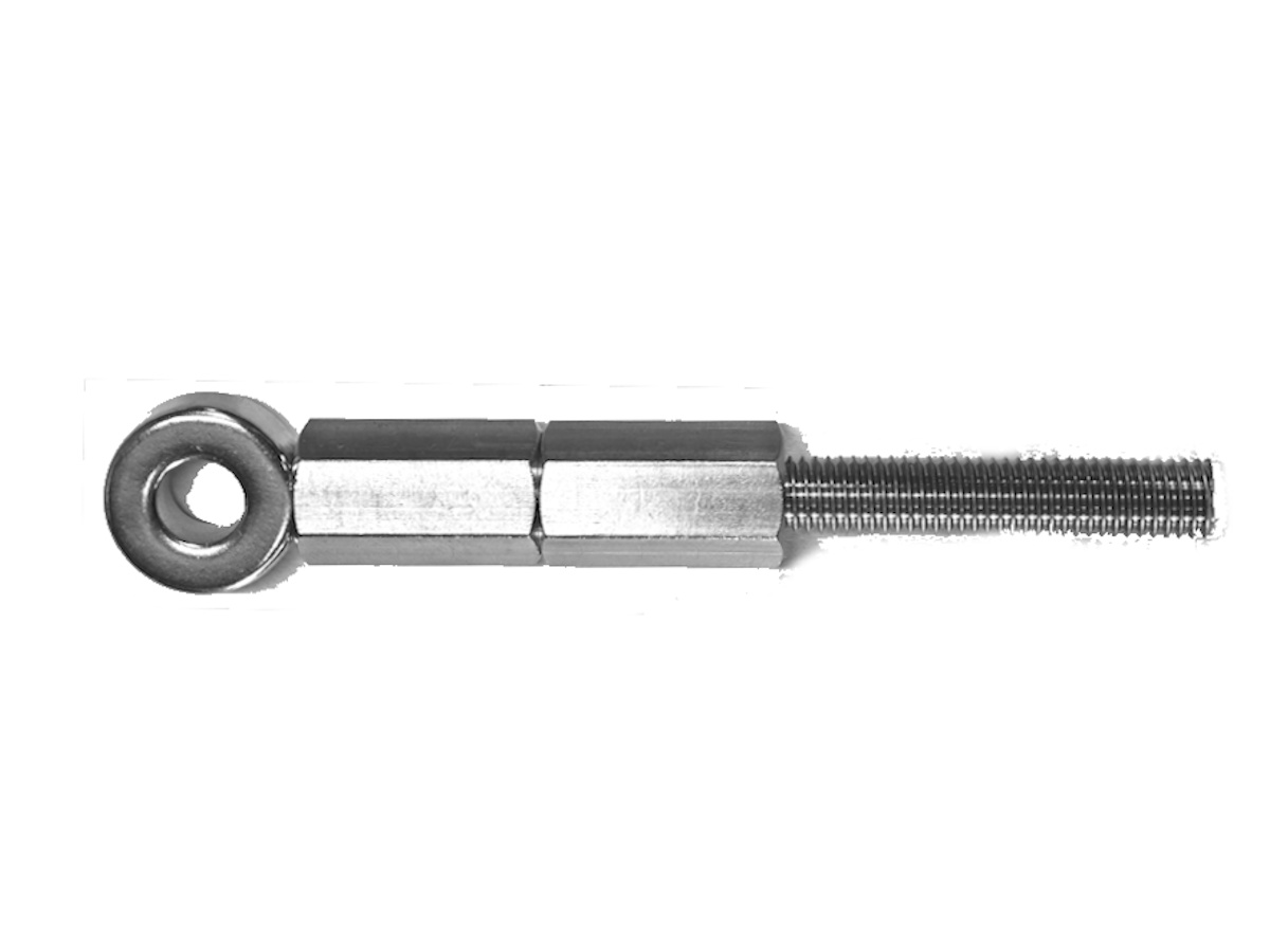 Wall Post 8mm Mini Eye Bolt M8